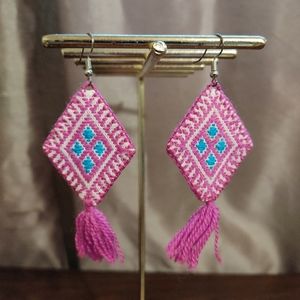 Mexican Embroidery Earrings